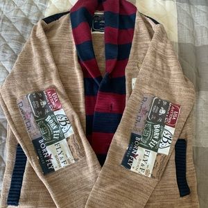 Mens button up Cardigan
